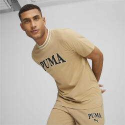 PUMA SQUAD Big Graphic Tee S | Bărbați | Tricouri | Bej | 678967-83