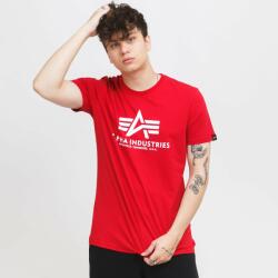 Alpha Industries Basic T-Shirt S | Bărbați | Tricouri | Roșu | 100501-451 (100501-451)