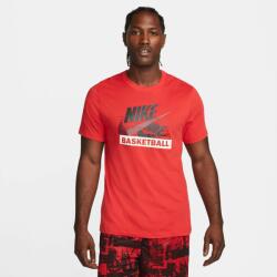 Nike Basketbal Tee S | Bărbați | Tricouri | Roșu | DZ2681-657 (DZ2681-657)