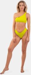 NEBBIA One Shoulder Bandeau Bikini Top S | Femei | Costume de baie | Verde | 448-GREEN (448-GREEN)