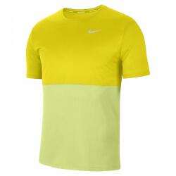 Nike M NK BREATHE RUN TOP SS XL | Bărbați | Tricouri | Galben | CJ5332-731 (CJ5332-731)