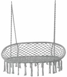 Chomik Leagan tip scaun, dublu, gri, max 300 kg, 110x62x73 cm (HAM5177)
