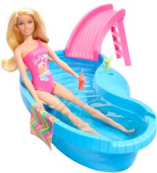 Mattel Barbie baba medencével játékszett 2024 (HRJ74) (HRJ74)