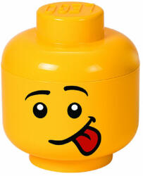 LEGO® Cutii depozitare - Cutie depozitare S cap minifigurina LEGO - Silly 40311726, 0 piese (40311726)