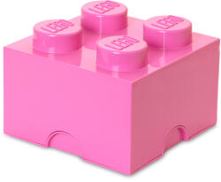 LEGO® Cutii depozitare - Cutie depozitare LEGO 4 roz 40031739, 0 piese (40031739)