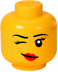 LEGO® Cutii depozitare - Cutie depozitare S cap minifigurina LEGO - Whinky 40311727, 0 piese (40311727)