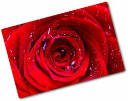  Wallmuralia. hu Üveg vágódeszka Rózsa virág 80x52 cm