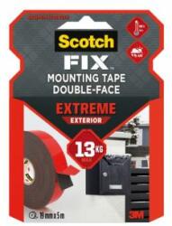 3M Bandă adezivă de montaj Scotch pentru exterior, super-rezistentă, 19 mm x 5 m