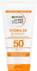Garnier Ambre Solaire Hydra 24H Protect, Lapte pentru corp si fata, SPF 50+, 50ml