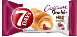 7DAYS 7DAYS Double Max croissant vaníliaízű töltelékekkel és meggyes töltelékekkel 80 g