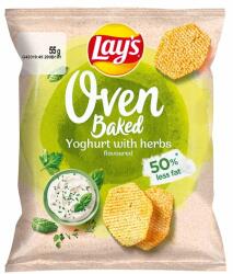 Lay's kemencében sütött joghurtos-zöldfűszeres ízesítésű burgonyachips 55 g