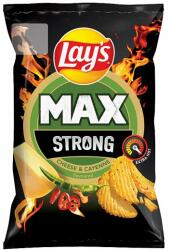 Lay's Max Strong sajt és csípőspaprika ízű burgonyachips 55 g - bevasarlas