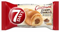 7DAYS Cream & Cookies croissant mogyorós töltelékkel és kekszdarabokkal 60 g - bevasarlas