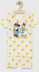 Gap gyerek pamut pizsama x Disney sárga, mintás - sárga 62-74 - answear - 8 290 Ft