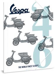 Ars Una Gumis mappa A/4 ARS UNA Vespa fehér (90218804)