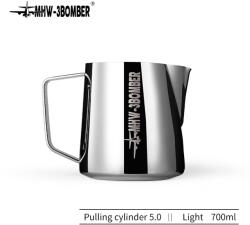 Mhw-3bomber - Milk pitcher 5.0 - Glossy Silver - 700ml