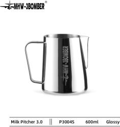 Mhw-3bomber - Milk pitcher 3.0 - Glossy Silver - 600ml