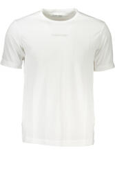 Calvin Klein Tricou barbati cu imprimeu cu logo alb (FI-00GMS4K159_BIYAA_2XL)