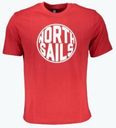 North Sails Tricou barbati din bumbac cu imprimeu cu logo si croiala Regular fit rosu (FI-902836000_RO0230_3XL)