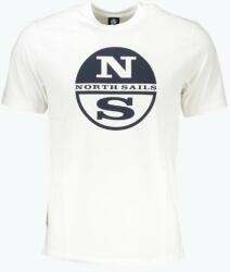 North Sails Tricou barbati cu imprimeu cu logo si croiala Regular fit alb (FI-902833000_BI0101_XL)