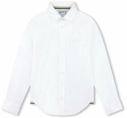 Boss gyerek ing pamutból fehér - fehér 126 - answear - 27 890 Ft