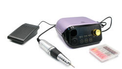 Global Fashion Freză electrică pentru manichiură și pedichiură SML 35000 rpm, M1, Light Purple