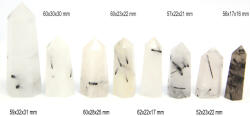  Obelisc Cuart cu Turmalina Neagra Minerala Naturala- (XXL) - 1 Buc - concepttropic - 18,00 RON