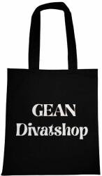  GEAN Divatshop-fekete vászontáska (GDF01)
