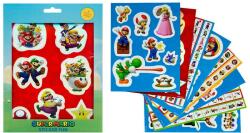 NINTENDO Set 12 Pagini Stickere Super Mario Bros (8435507868037)
