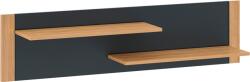 Mobikon Etajera mdf stejar craft si gri fidel (0000264035) Raft