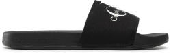 Calvin Klein Sandale Slide Monogram Co YW0YW00103 bds black (YW0YW00103 BDS black)