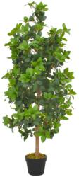 vidaXL Plantă artificială dafin cu ghiveci, verde, 120 cm (280179)