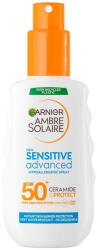 Spray de corp pentru adulti Sensitive Advanced Ambre Solaire, SPF 50+, 150 ml, Garnier