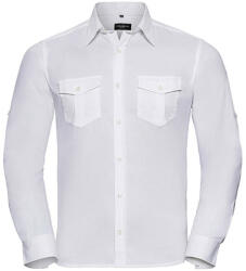 Russell Men’s Roll Sleeve Shirt Long Sleeve (718000002)