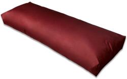 vidaXL Pernă de spate tapițată, roșu vin, 120 x 40 x 10 cm (41514) - comfy