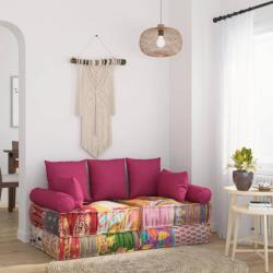 vidaXL Set de perne decorative, 7 piese, roz, material textil (350381) - comfy