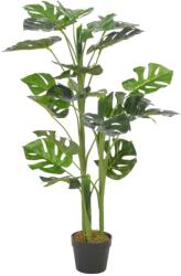vidaXL Plantă artificială Monstera cu ghiveci, verde, 100 cm (280182)