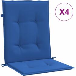 vidaXL Perne scaun de grădină, 4 buc. , albastru regal, 100 x 50 x 4 cm (314144)