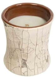 WoodWick Lumânare parfumată într-un pahar de ceramică - WoodWick Fireplace Mini Hourglass Candle 133 g