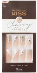 Kiss Set de unghii false cu lipici - Kiss Nails Classy Nails Premium Classy L Long Gorgeous