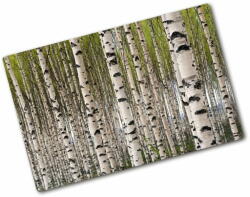 Wallmuralia. hu Üveg vágódeszka Nyírfa erdő 2x40x52 cm