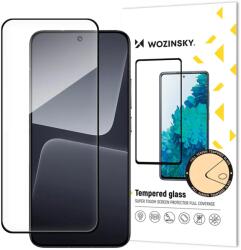 Hurtel Wozinsky Full Glue tempered glass with black frame for Xiaomi 14 - vexio