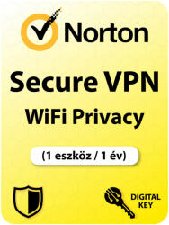 Symantec Secure VPN (1 eszköz / 1 év) (Elektronikus licenc) (21420109)