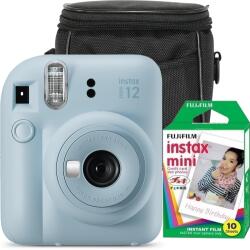 Fujifilm Instax mini 12 Pastel Blue 10 + cover Aparat foto analogic