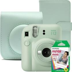 Fujifilm Instax Mini 12 Mint Green 10 + album cover