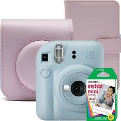 Fujifilm Instax Mini 12 Pastel Blue 10 + Pink album cover Aparat foto analogic