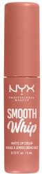 NYX Cosmetics Smooth Whip Matte Lip Cream habosított állagú rúzs a tökéletesen sima ajkakért 4 ml árnyék 22 Cheeks
