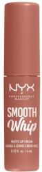 NYX Cosmetics Smooth Whip Matte Lip Cream habosított állagú rúzs a tökéletesen sima ajkakért 4 ml árnyék 23 Laundry Day