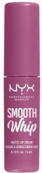 NYX Cosmetics Smooth Whip Matte Lip Cream habosított állagú rúzs a tökéletesen sima ajkakért 4 ml árnyék 19 Snuggle Sesh