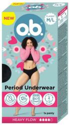 o. b o. b. Period Underwear M/L chiloți menstruali 1 buc pentru femei